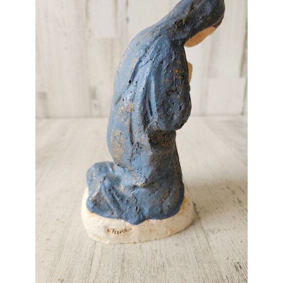 Teena flanner Virgin Mary Midwest canyon Nativity Xmas religious statue large fi - Picture 4 of 9